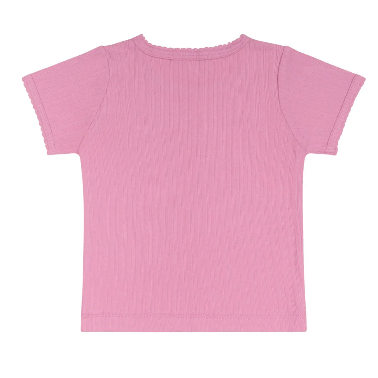 girls blush pointelle shirt