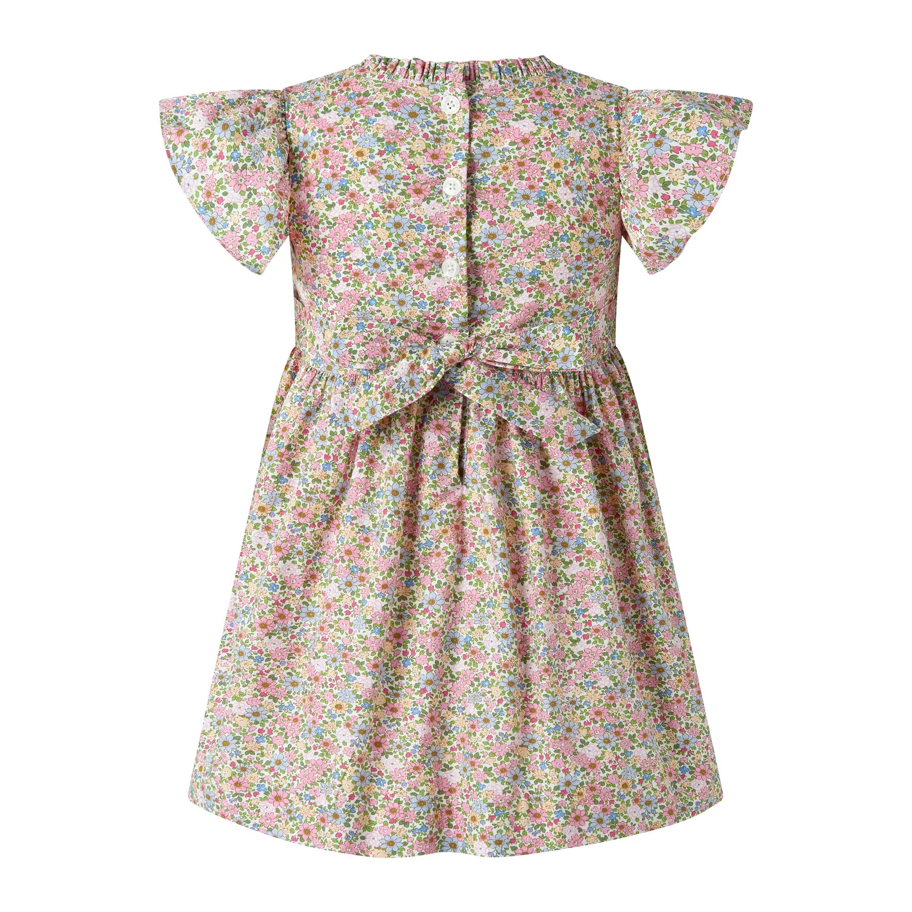 Floral Ruched Dress