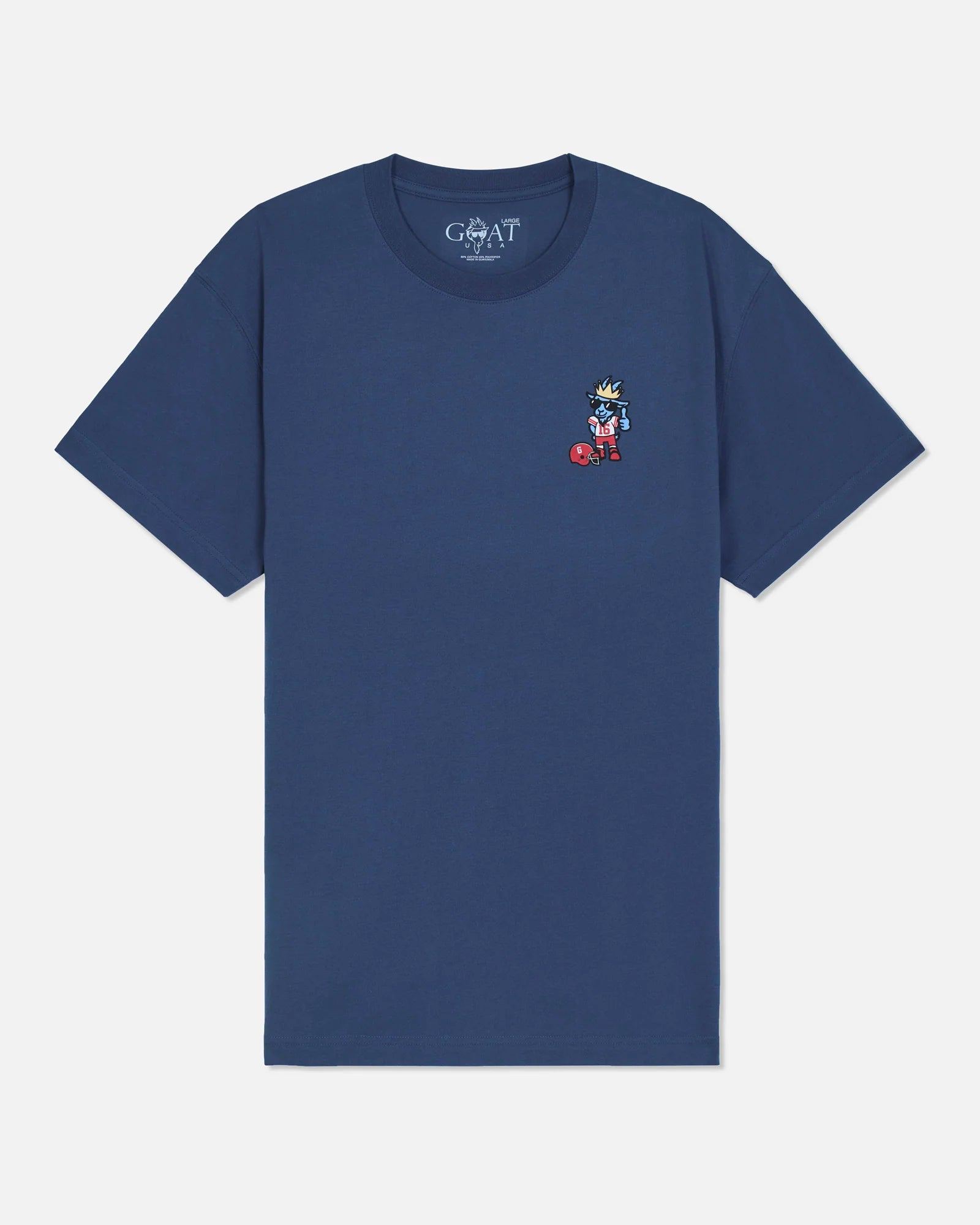 Football League T-Shirt- Navy