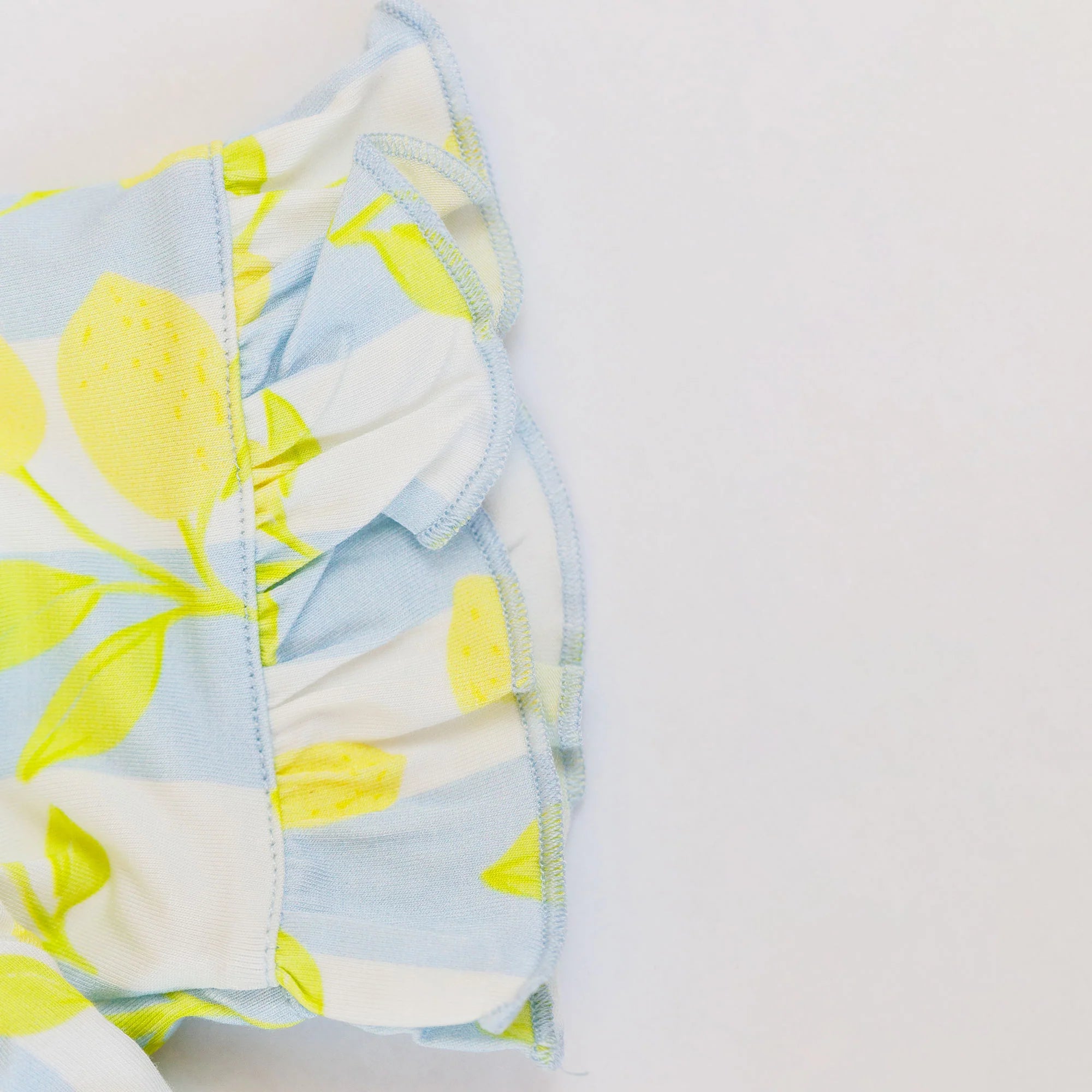 Ruffle Set- Blue Lemons