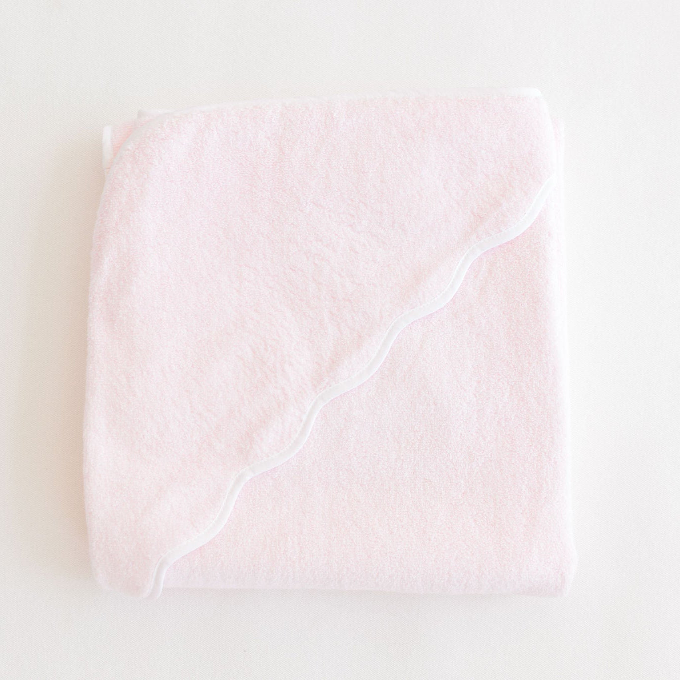 Hooded Towel- Pink Terry