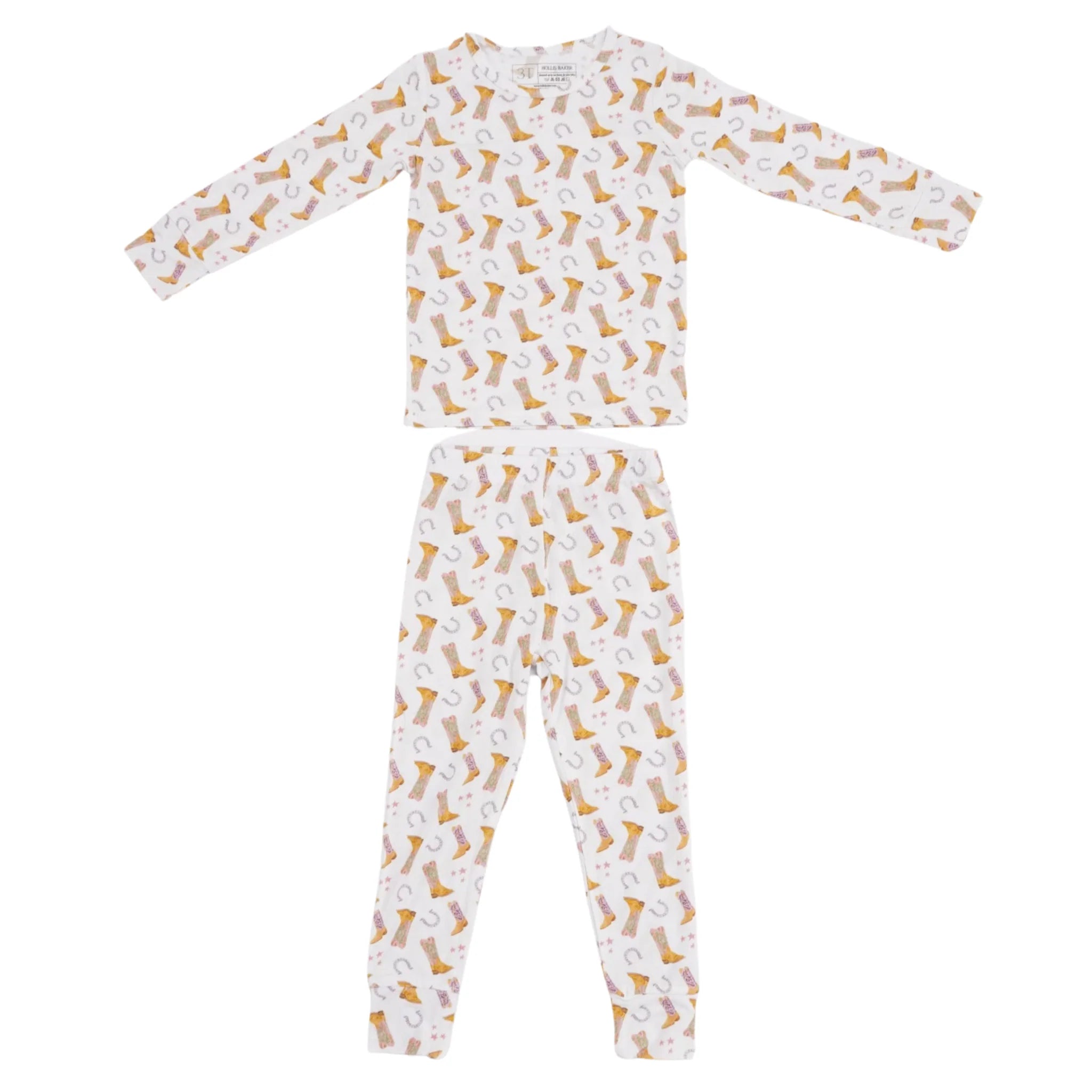 Boots Loungewear Set- Pink & Purple