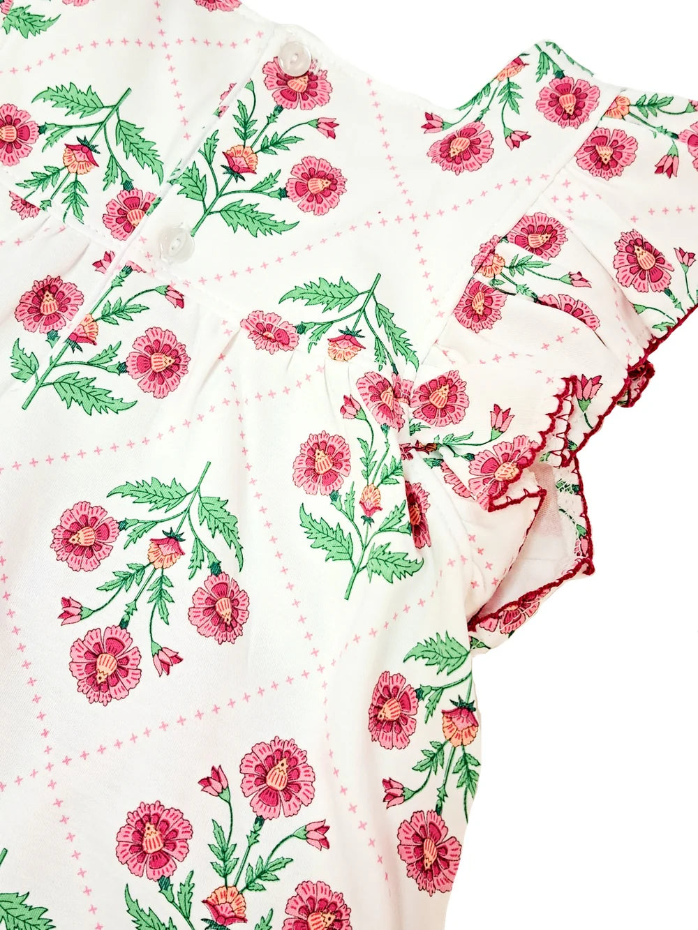 Madison Floral Print Ruffle Girl's Dress