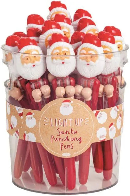 Santa Punching Pens