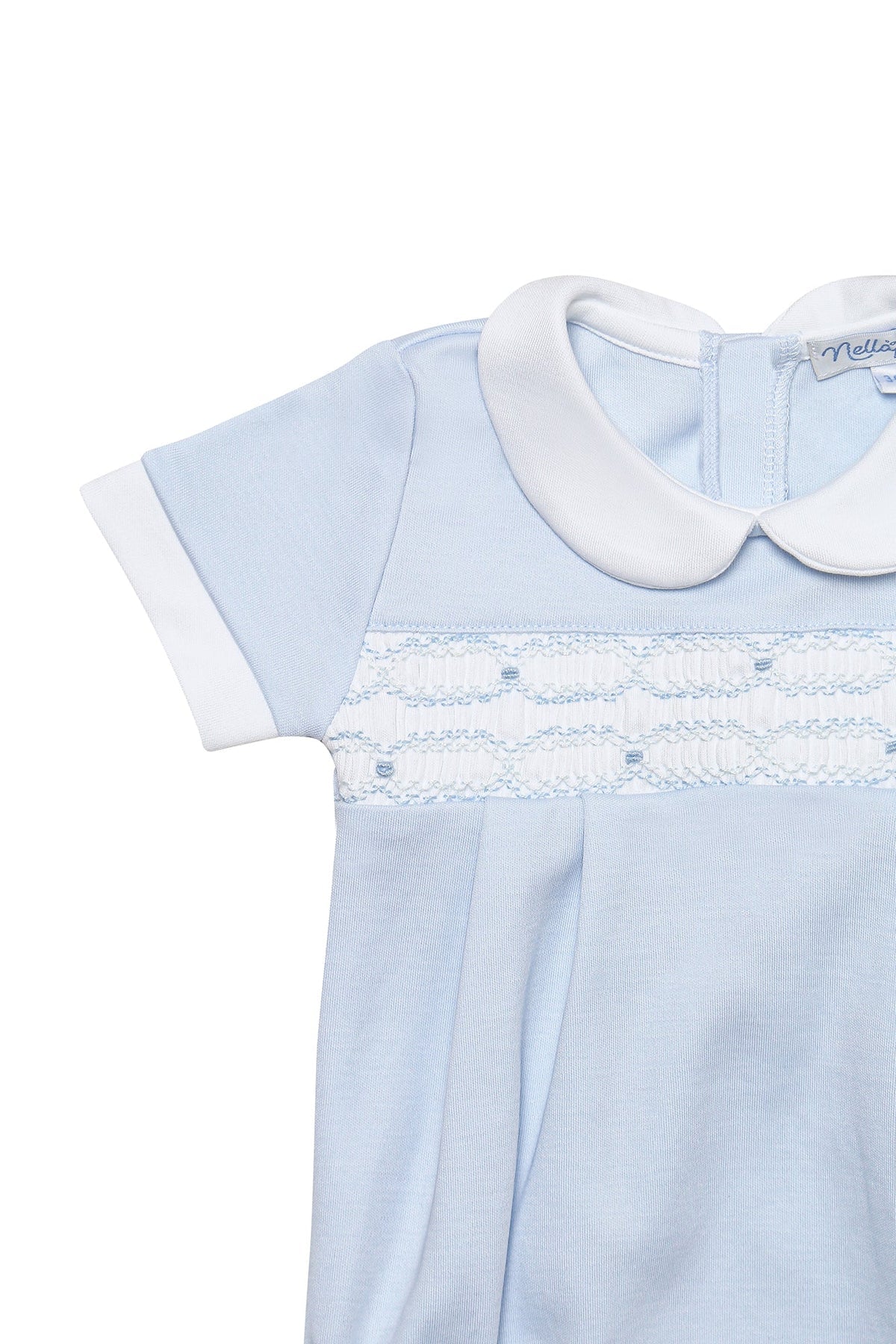 Signature Smocked Blue Bubble