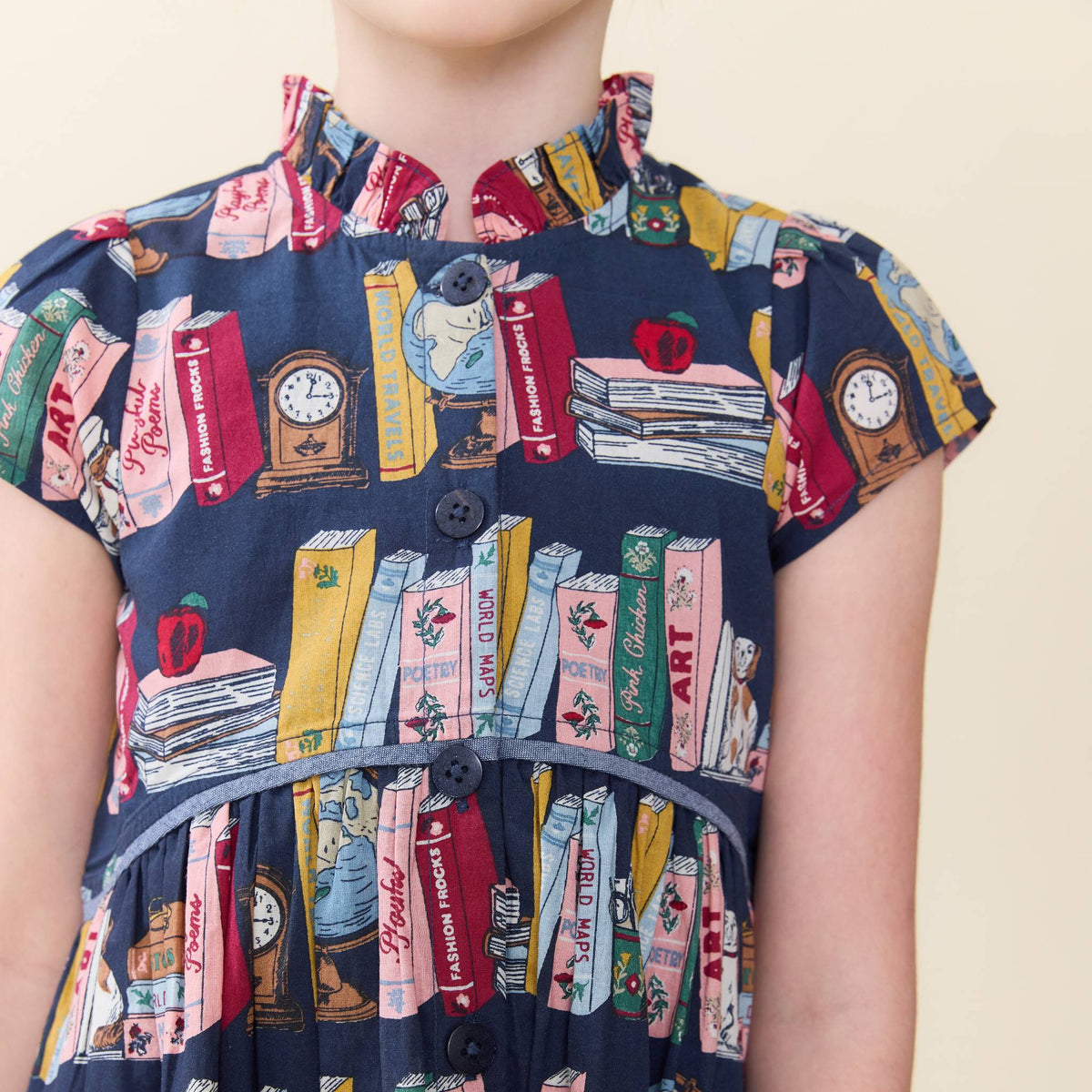 Fatima Dress - Bookshelf