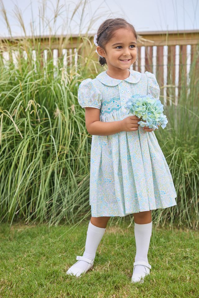 Smocked Bridget Dress- Briarcliff Floral