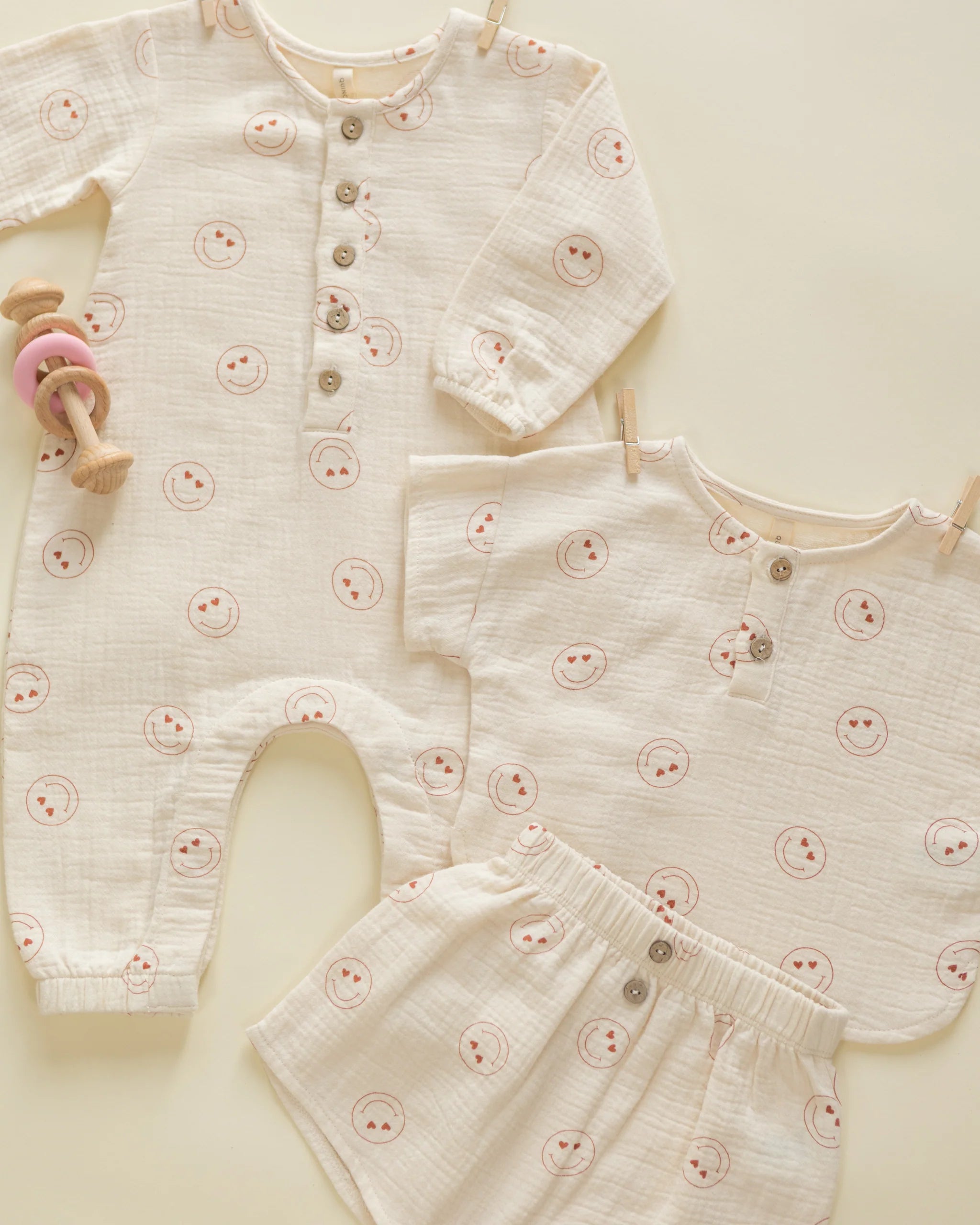 Woven Jumpsuit || Heart Eyes