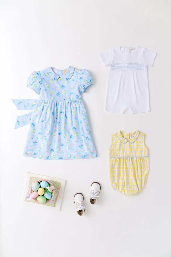 Sleeveless Bradford Bubble- Forsyth Park Plaid