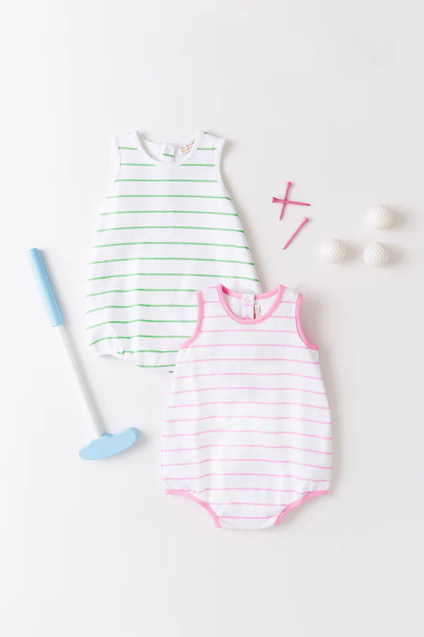 Patton Play Bubble- Pier Party Pink Stripe