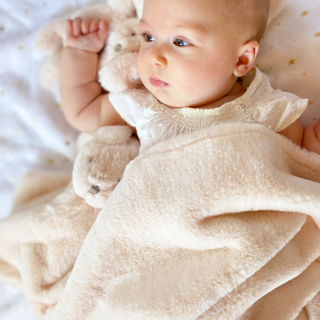 Luxe Faux Fur Baby Blanket