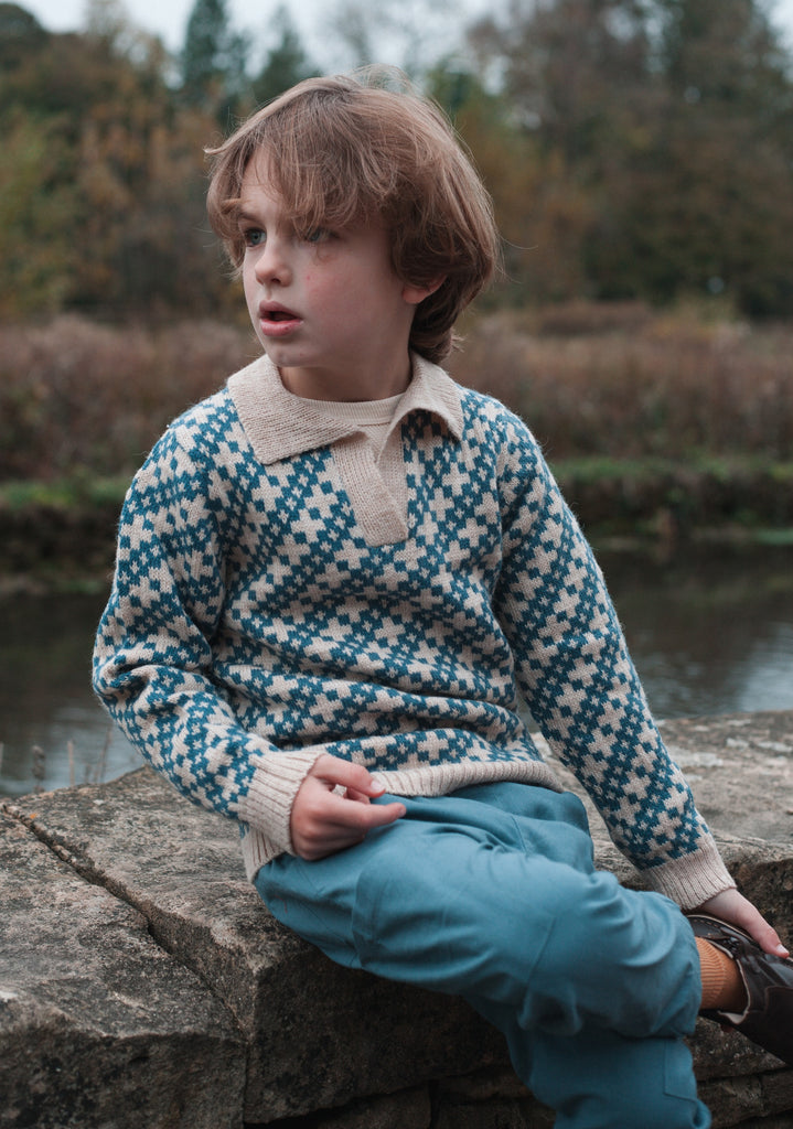 Ames Sweater - Blue