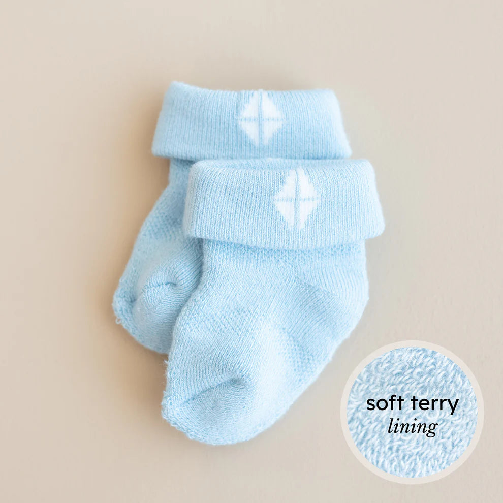 Baby 3-Pack Socks in Cool