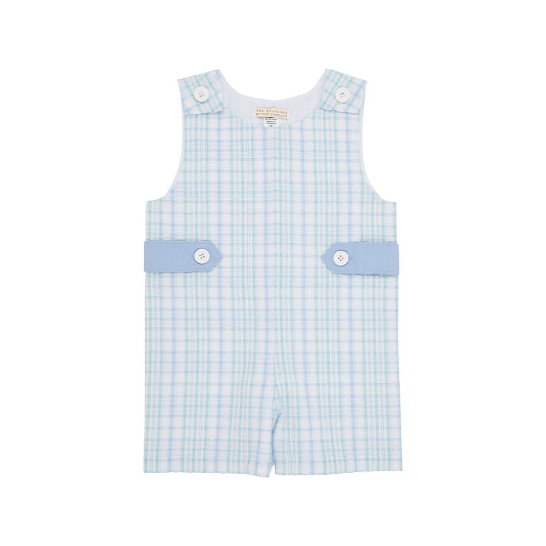 Jack Keene Jon Jon - Turks Teal Sewanee Seersucker