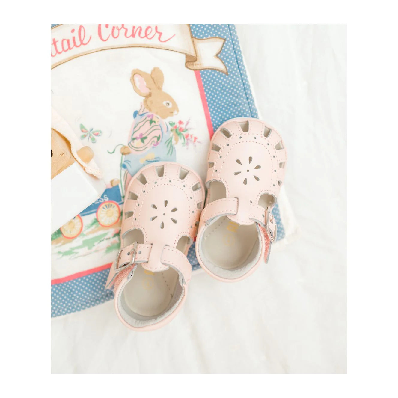 Pink Shelby Caged Baby Sandal
