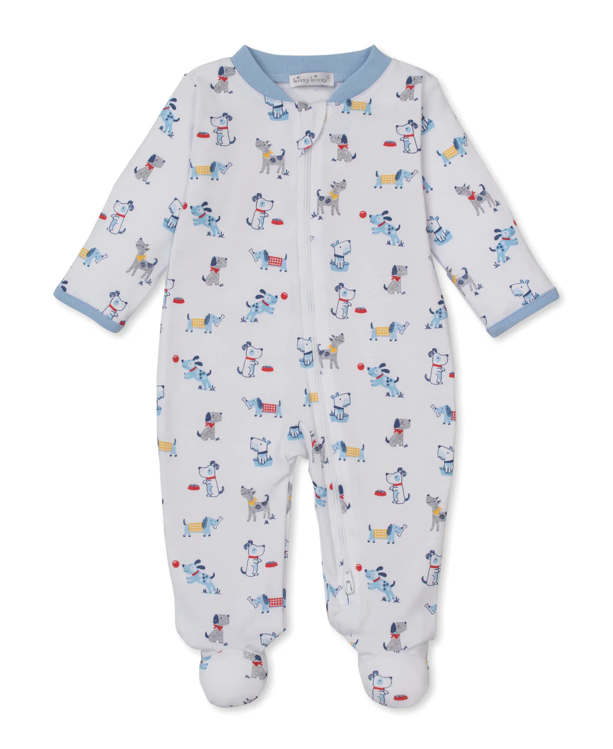 Puppy Patch Zip Footie