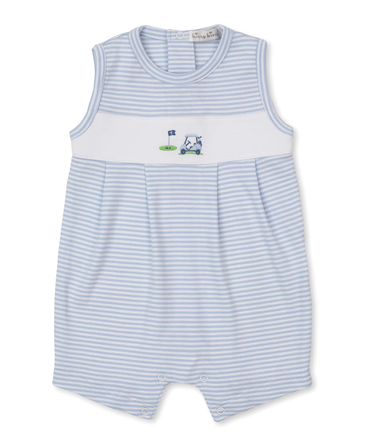 Golf Championship Sleeveless Stripe Playsuit