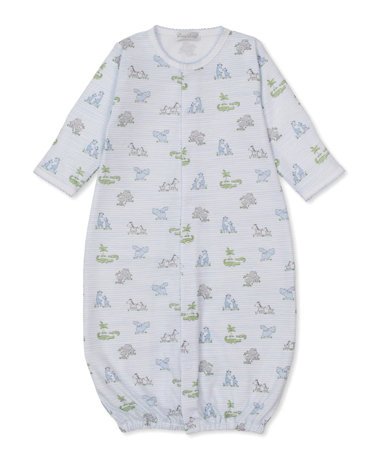 Safari Party Blue Convertible Gown