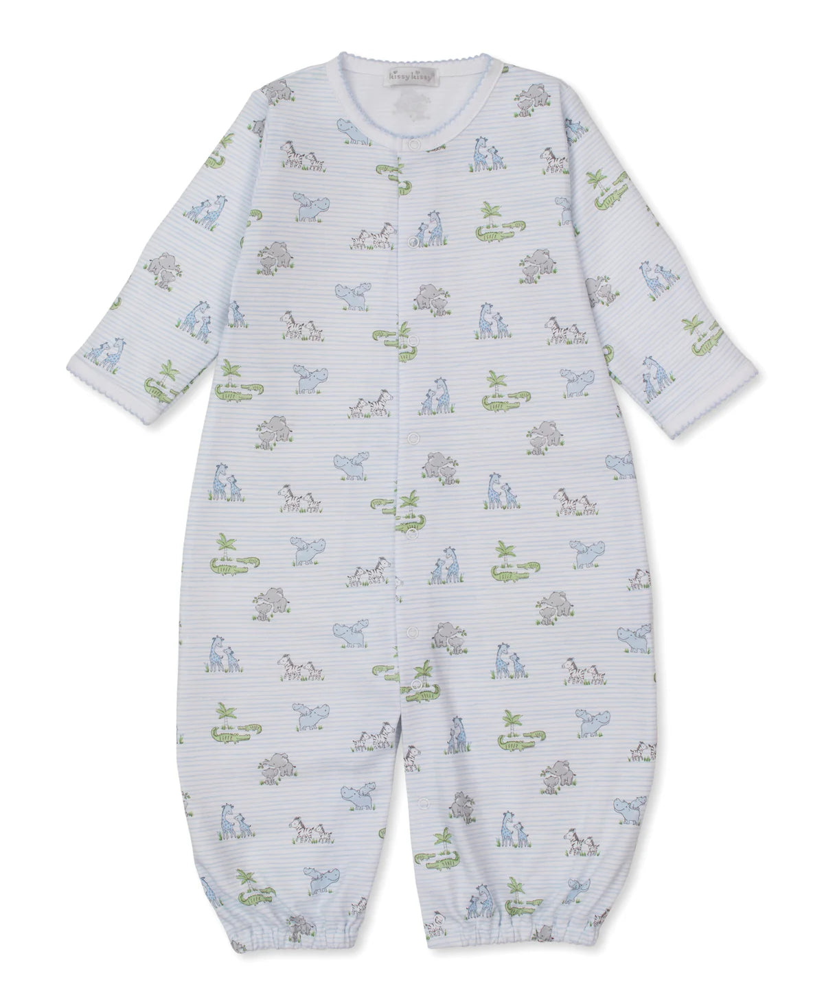 Safari Party Blue Convertible Gown