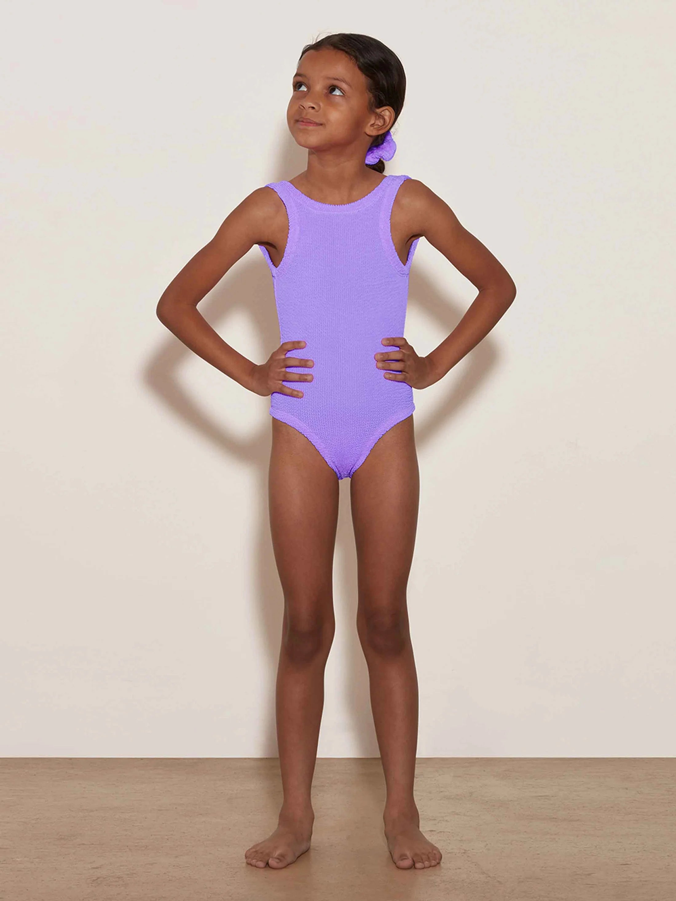 Kids Classic Swim (Ages 3 to 6)- Lilac