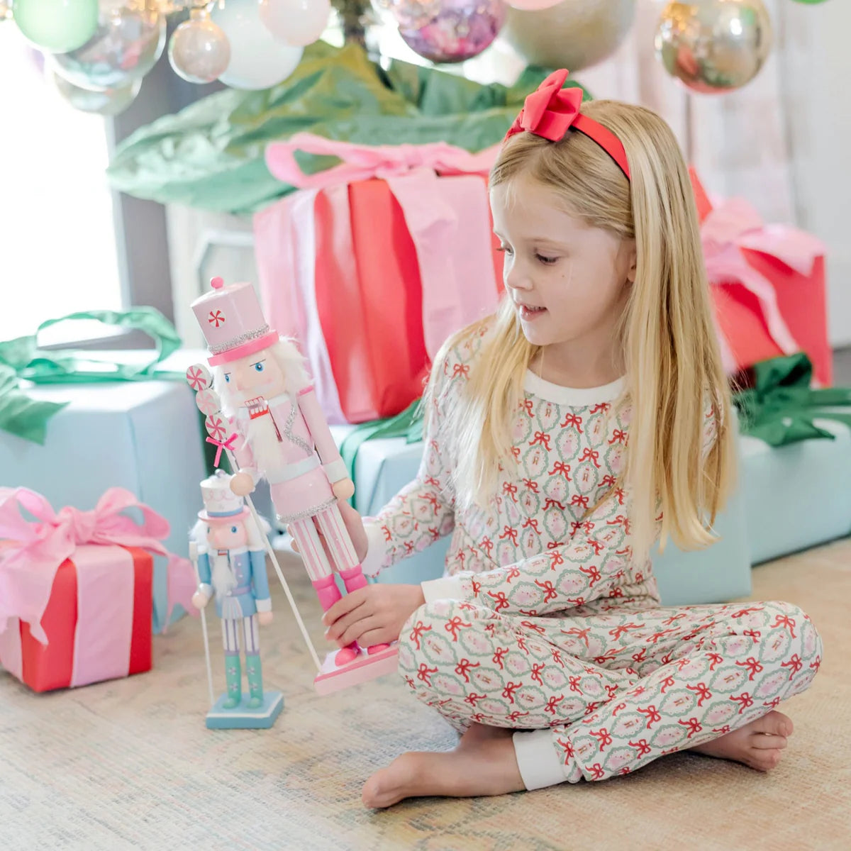 Ava Girls' Pajama Pant Set - Nutcracker Ballet