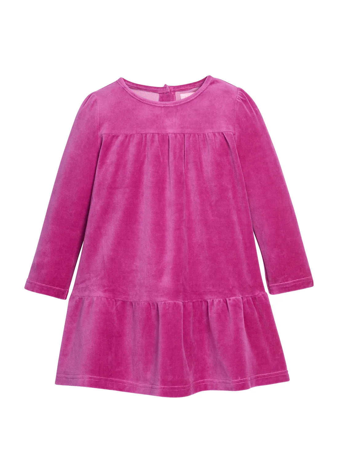 Lisle Dress- Magenta Velour