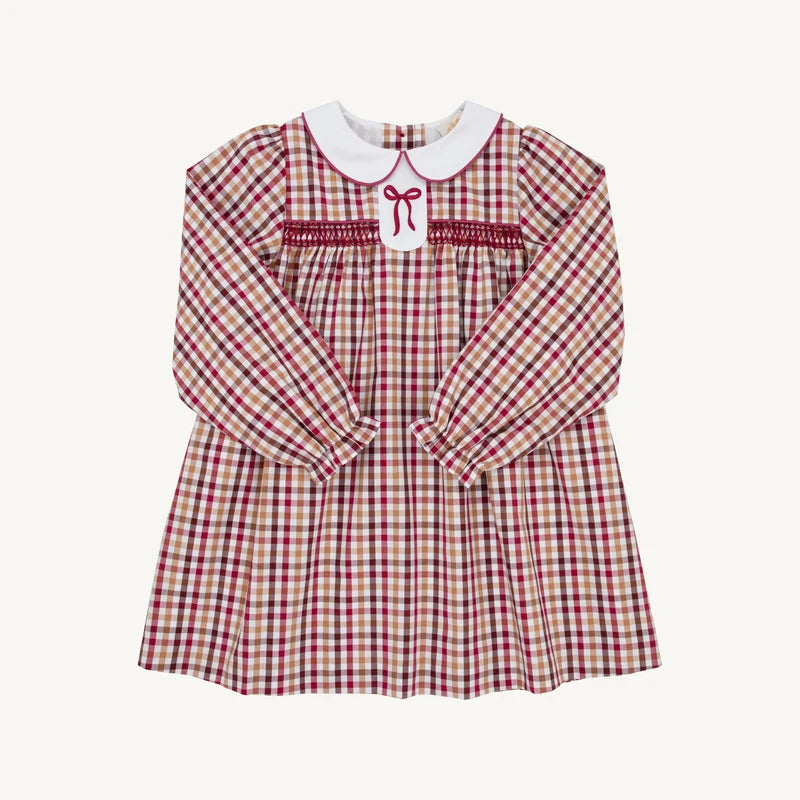 Long Sleeve Mary Dal Dress- Easton Pond Plaid