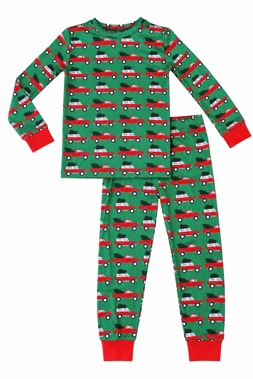 Loungewear Set- Christmas Trucks