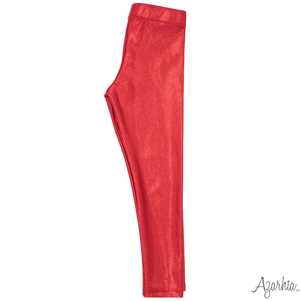 Red Shimmer Legging