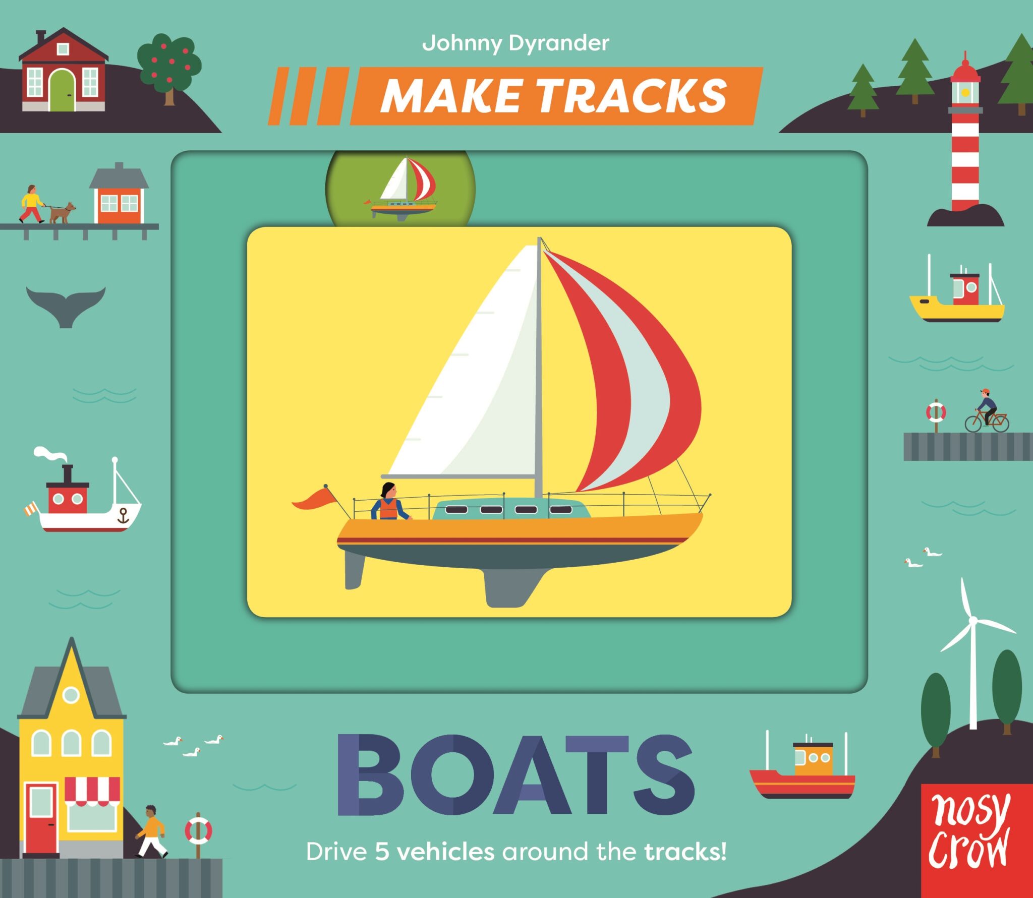 Make Tracks: Boats Boardbook
