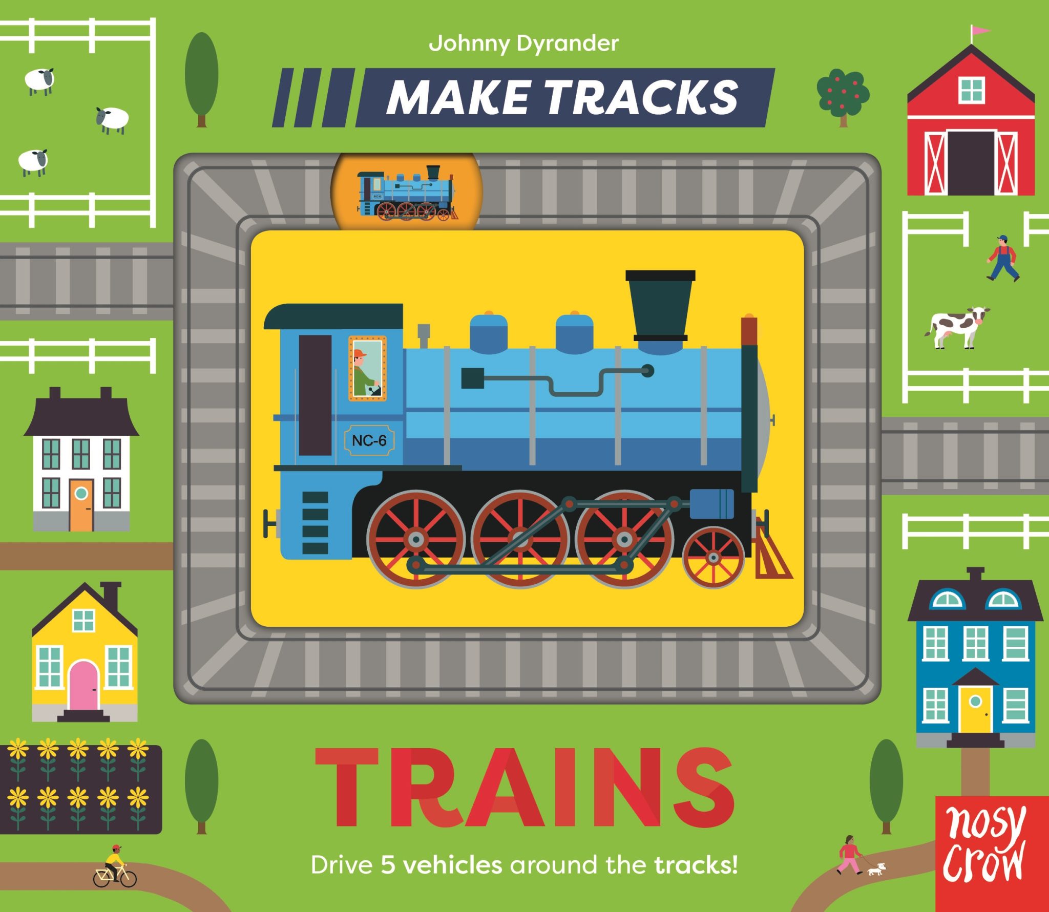 Make Tracks: Trains Boardbook