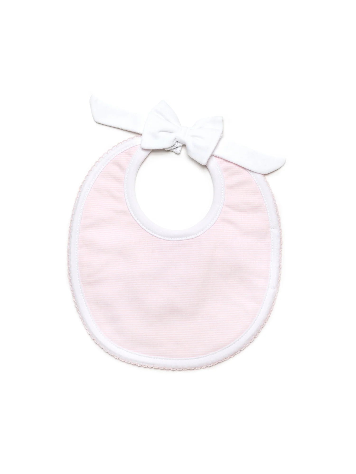Classic Bow Snap Pima Bib