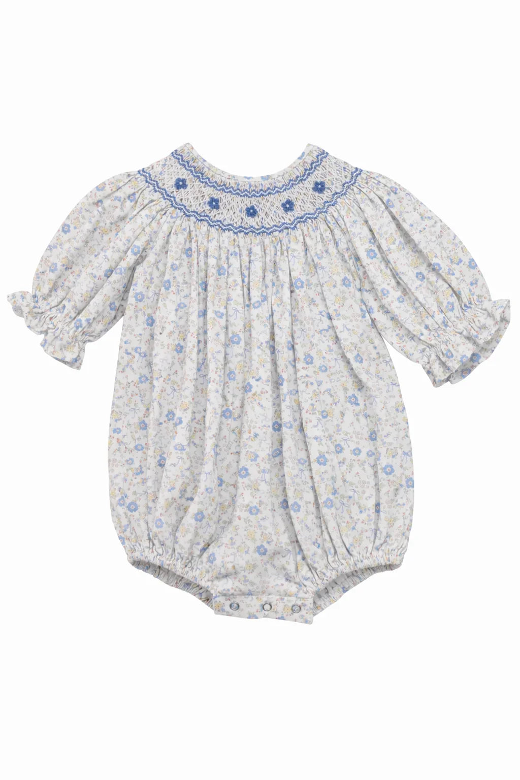 Ashley Yellow Floral Smock Bubble
