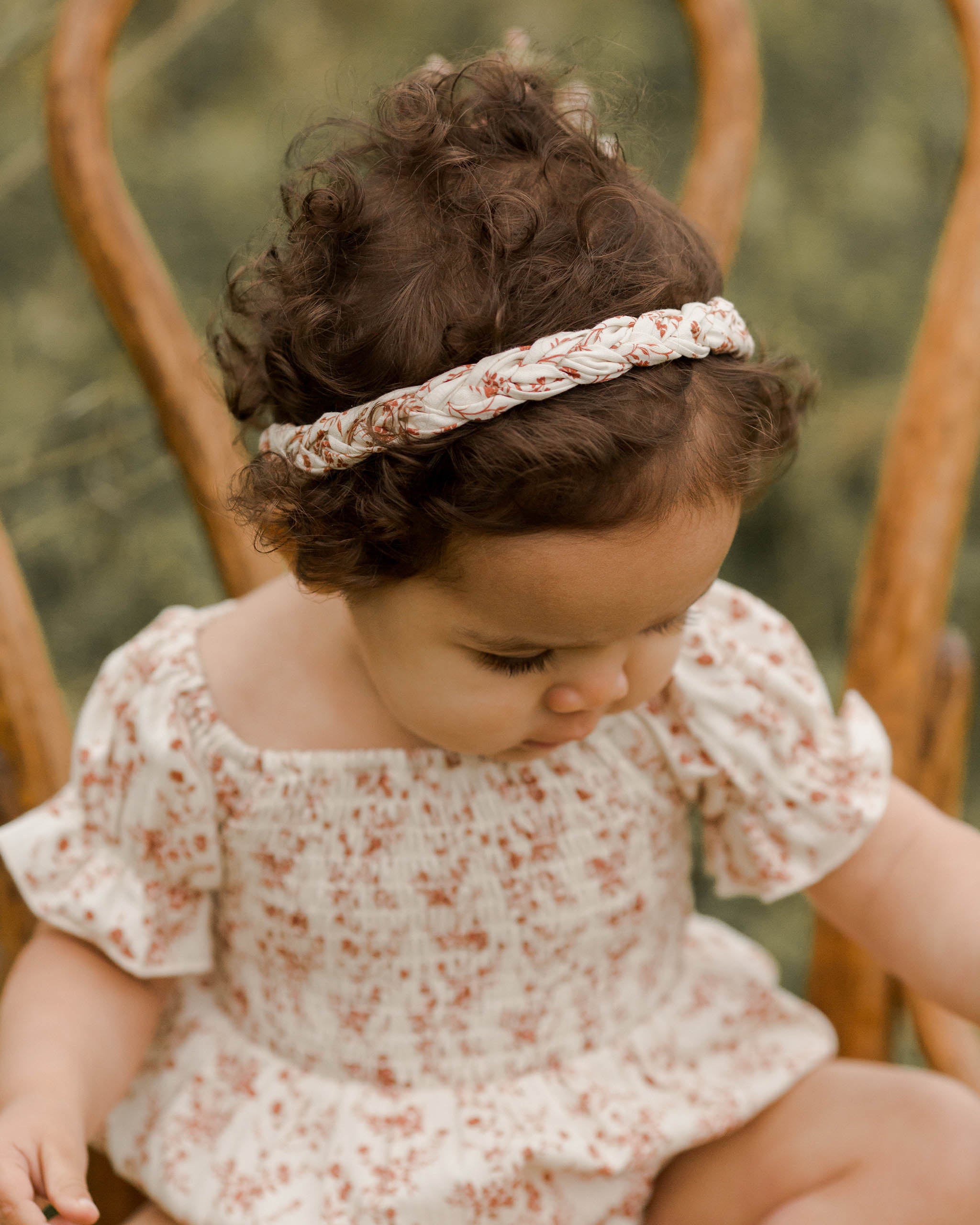 Noralee Baby Headbands | Vines, Chambray