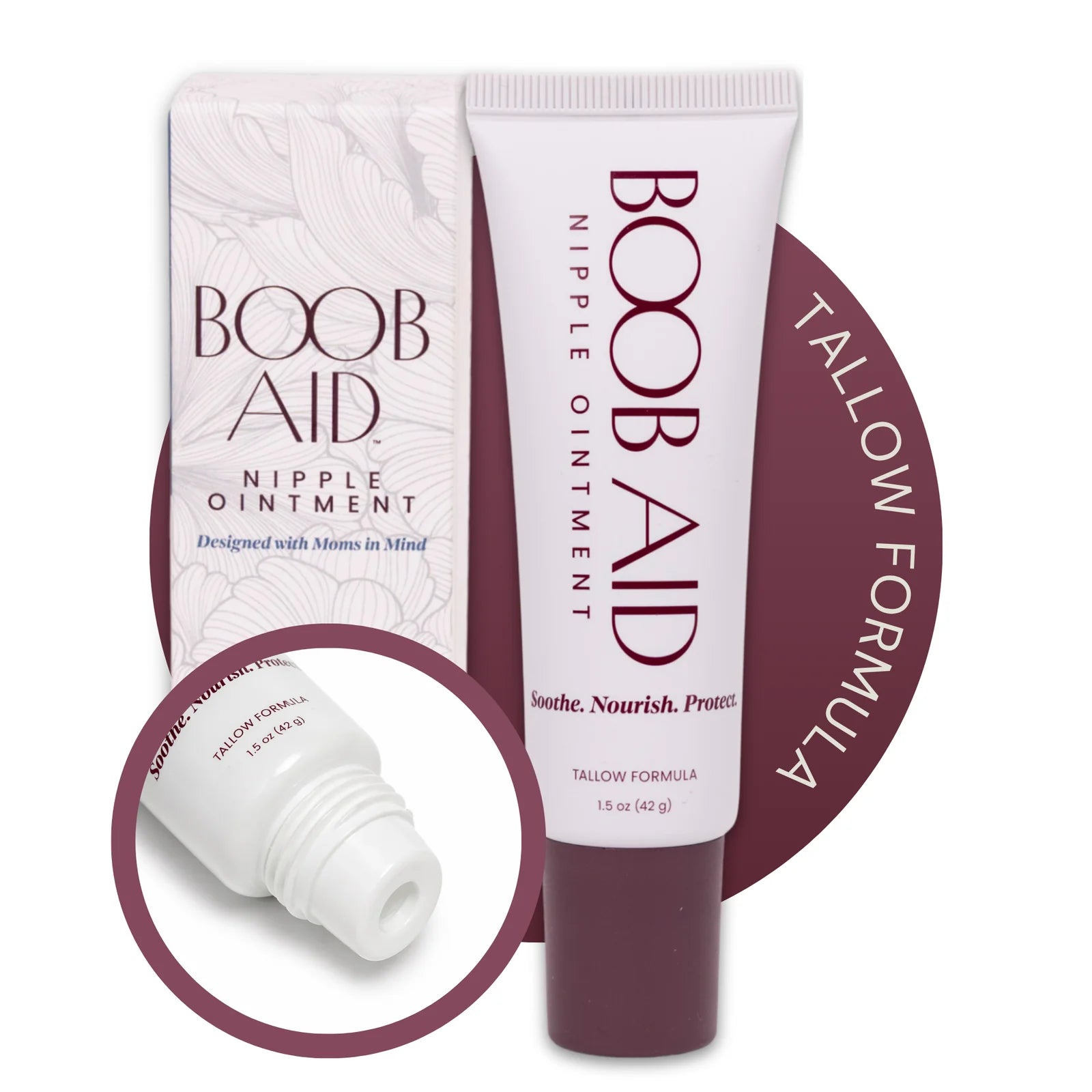 Boob Aid Nipple Ointment- Tallow Formula
