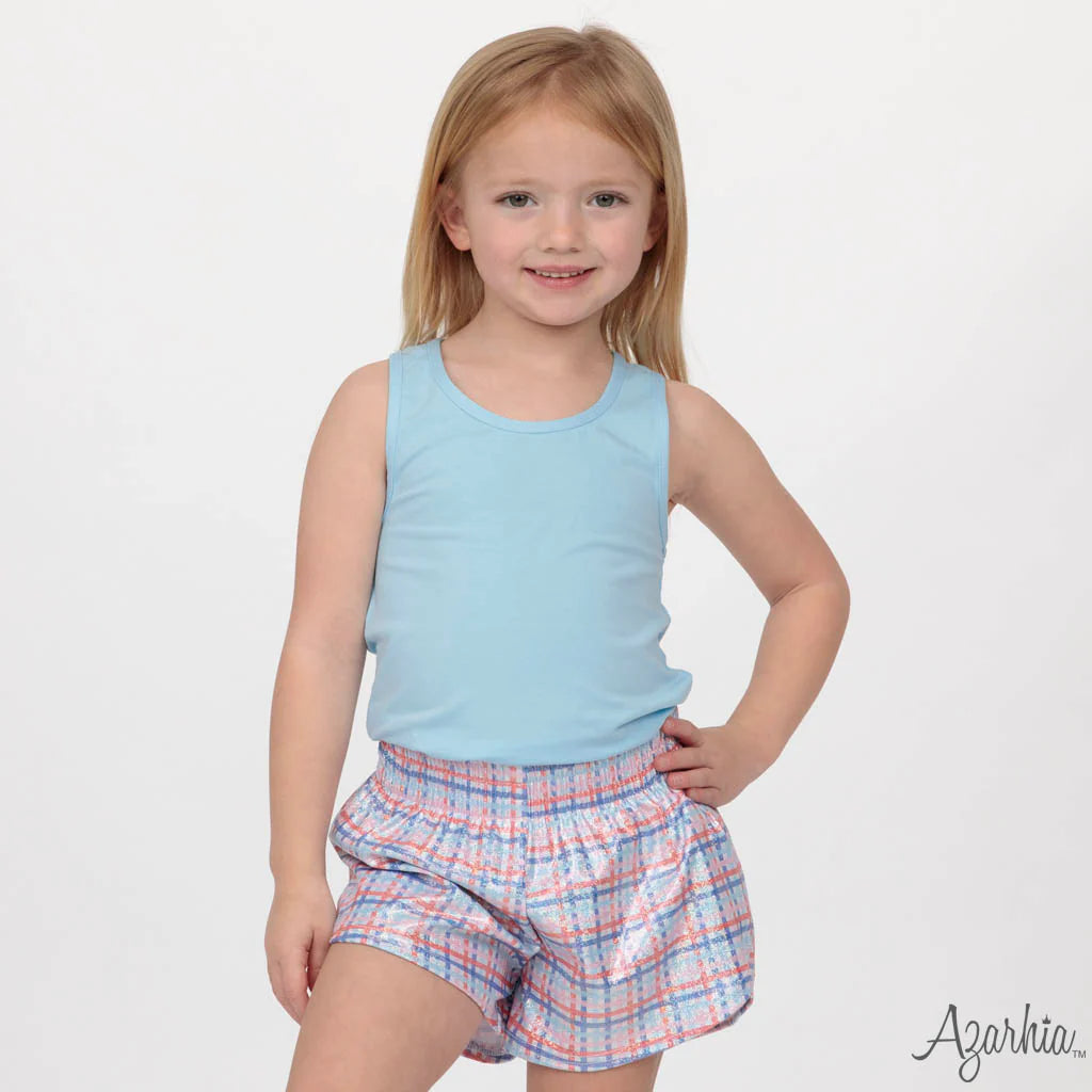 London Gingham Shimmer Steph Short