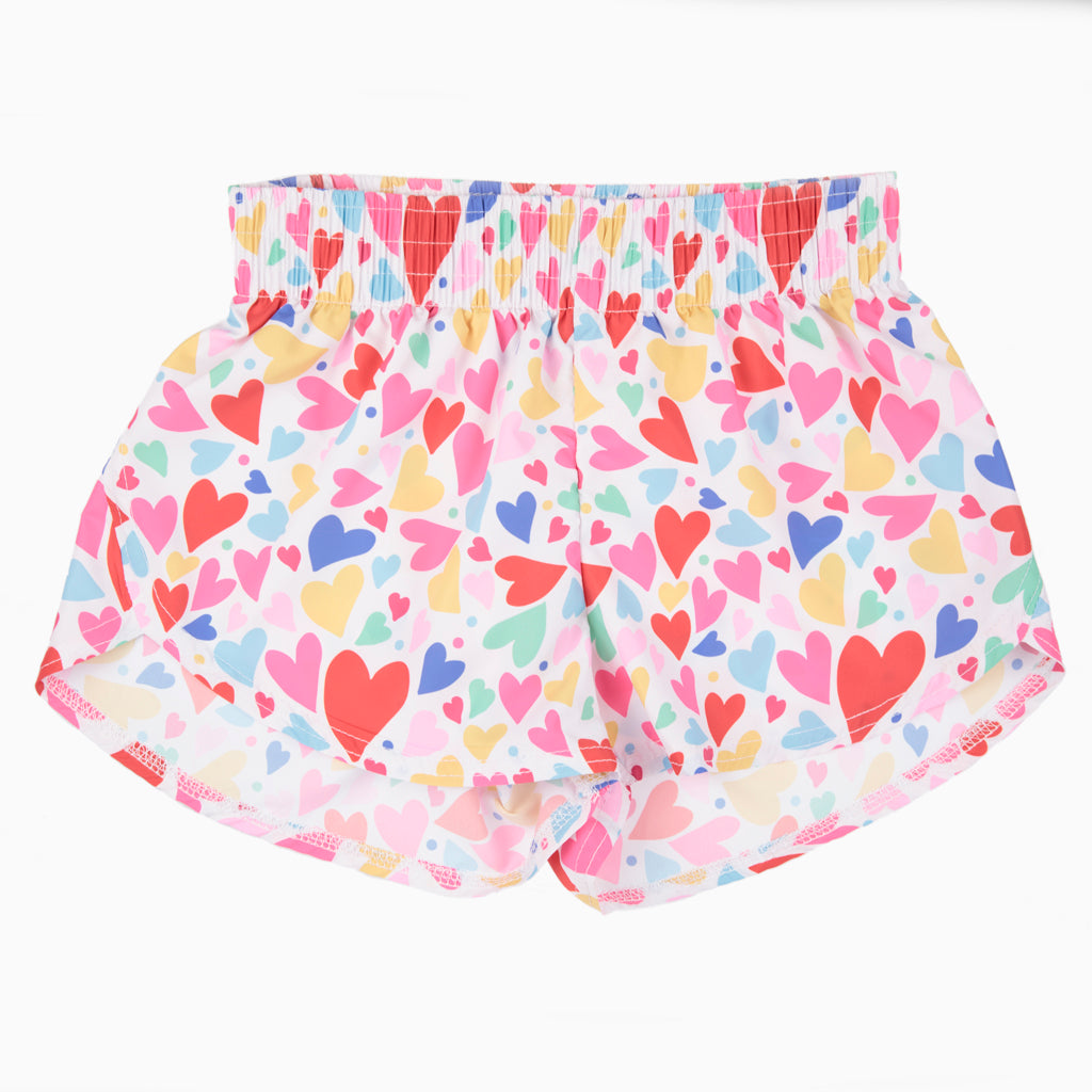 Rainbow Hearts Steph Shorts