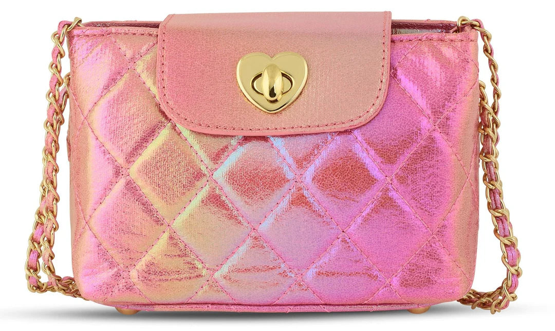 Paige Pink Metallic Purse