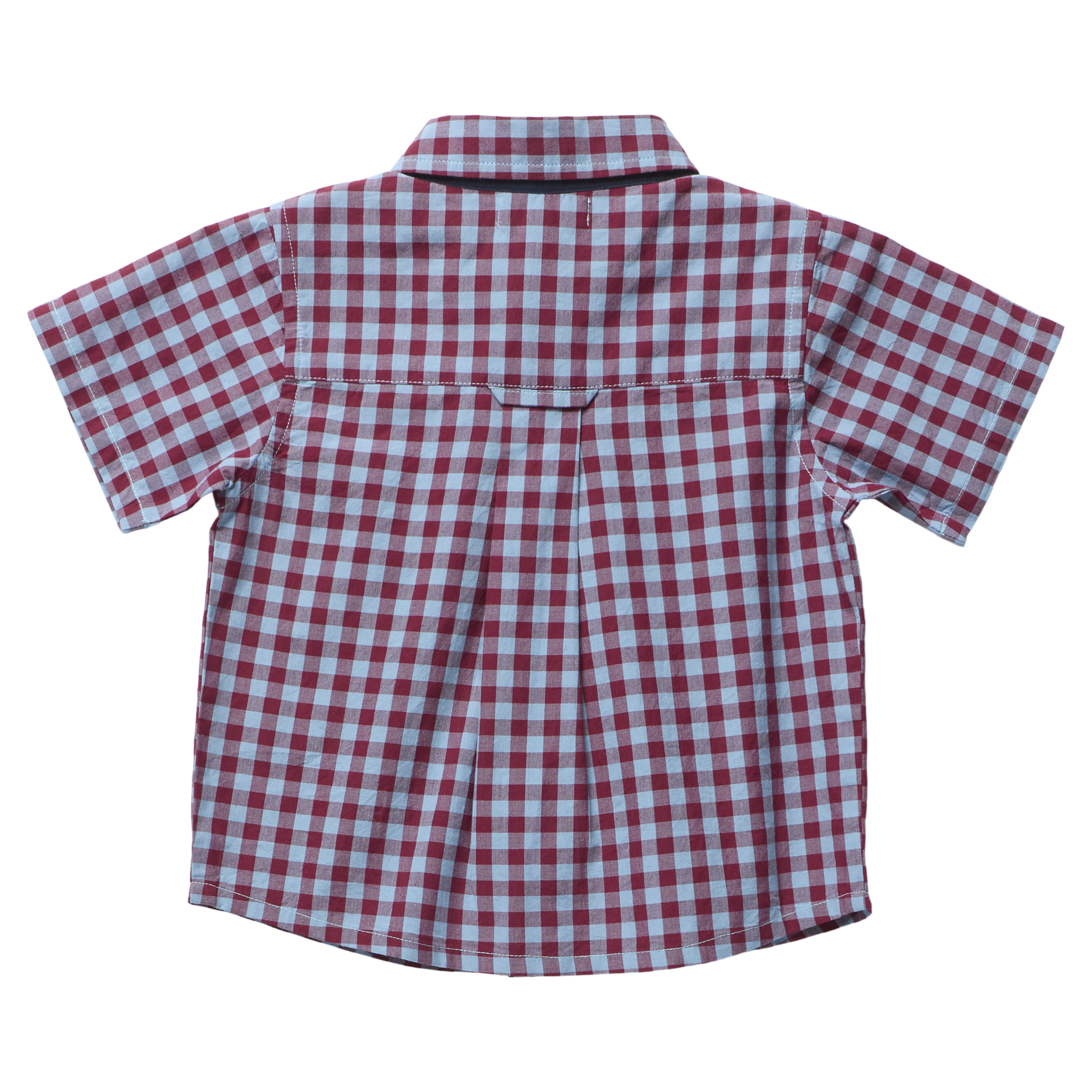 Jack Shirt - Red Light Blue Check