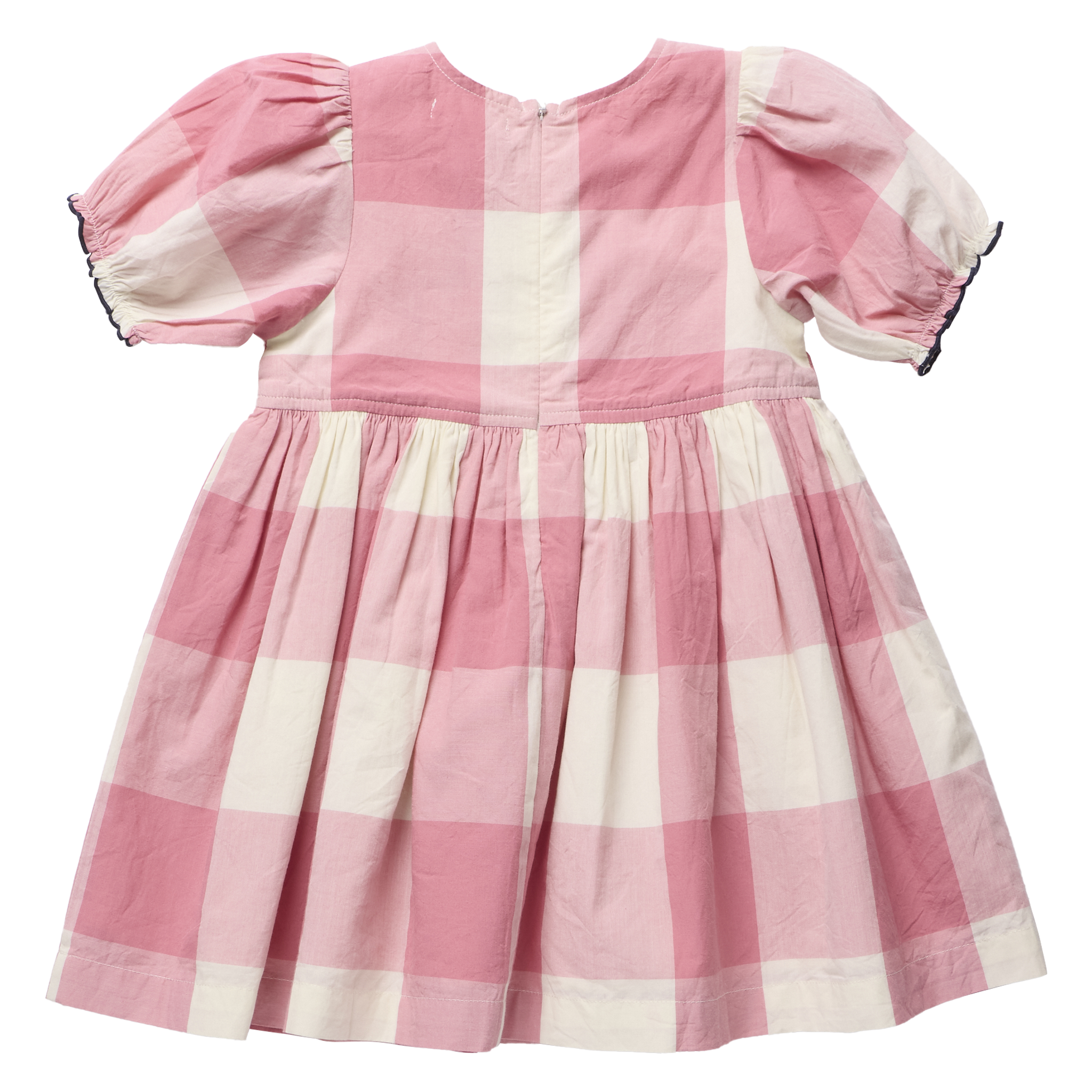 Hermione Dress - Pink Checks