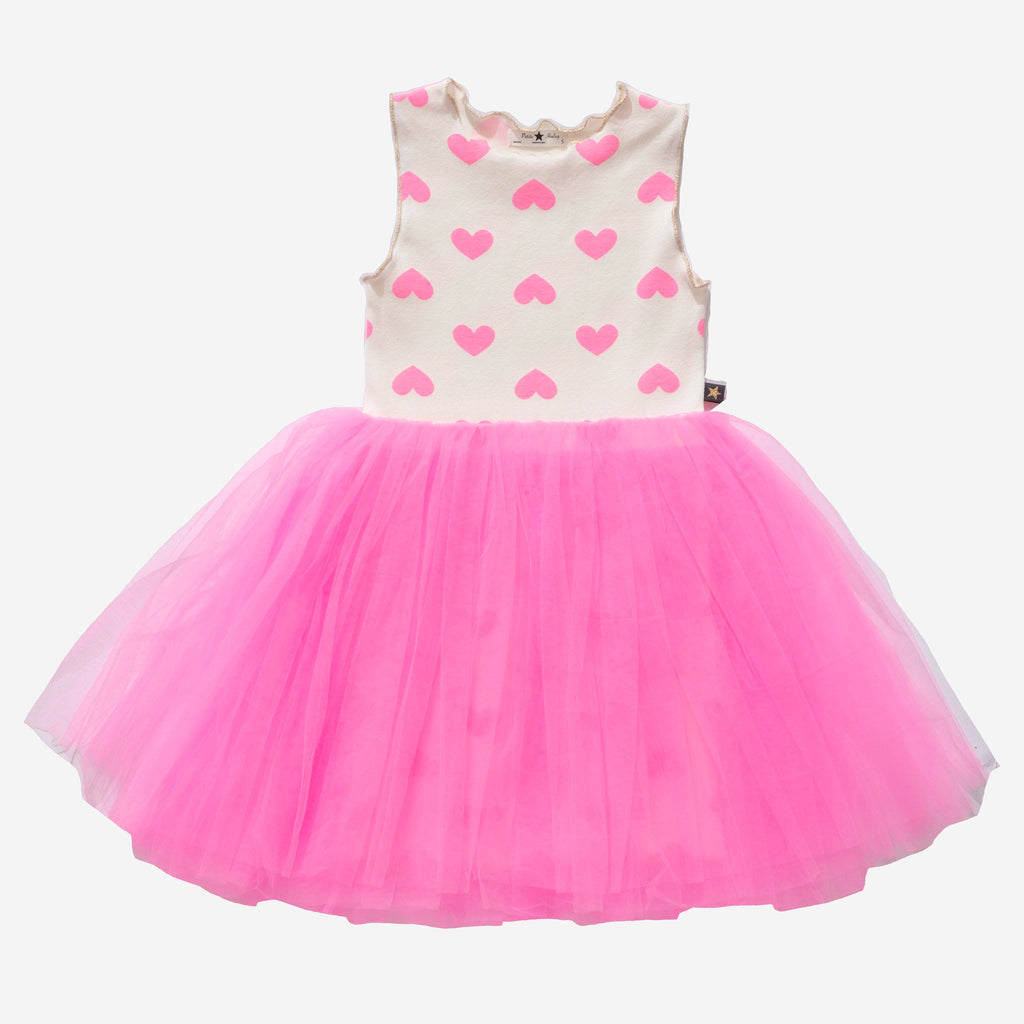 Hot Pink Vintage 4 Tutu Dress