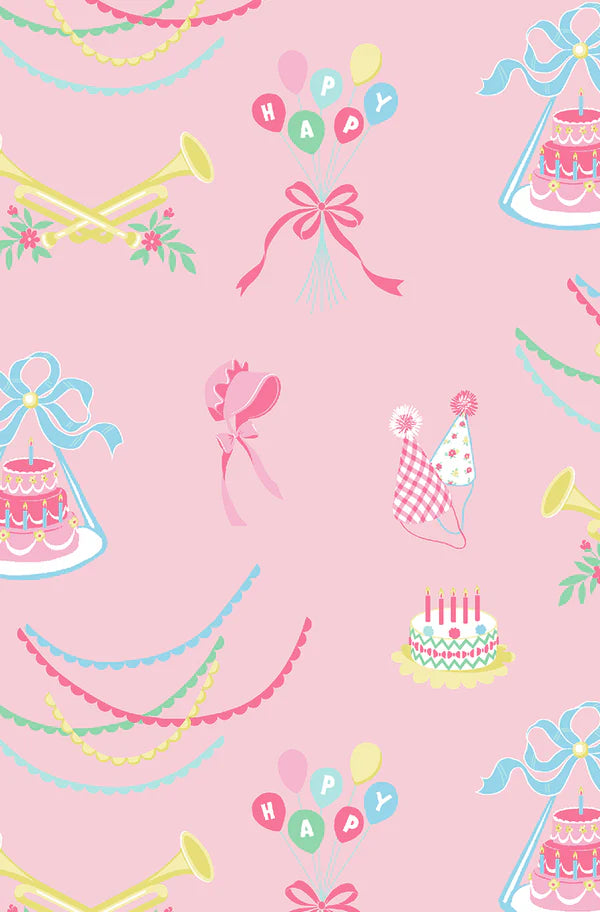 Short Sleeve Britt Romper- Golden Birthday