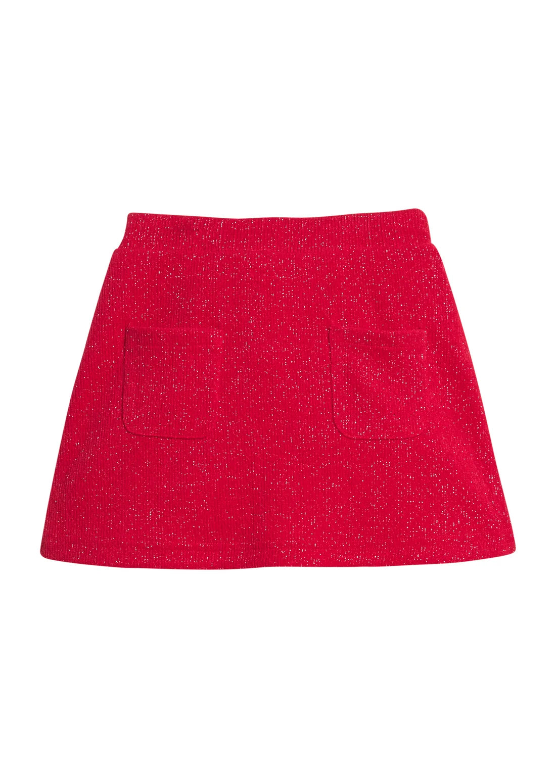 Patch Pocket Skort - Crimson