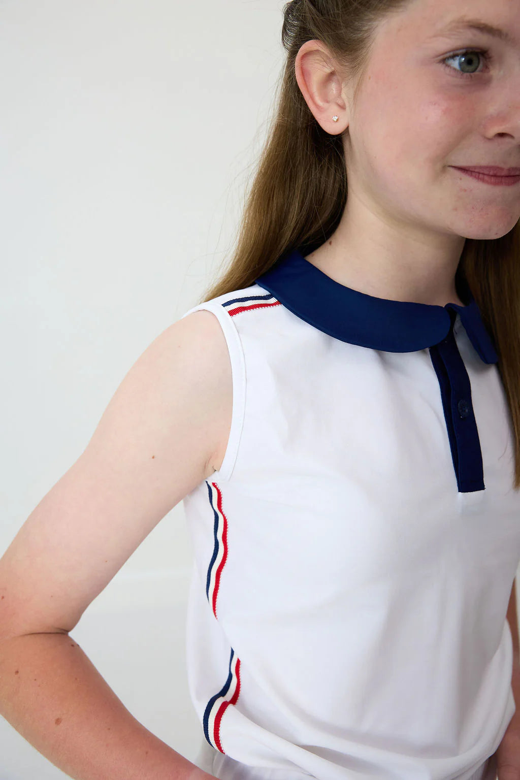 liberty white girly girl tank