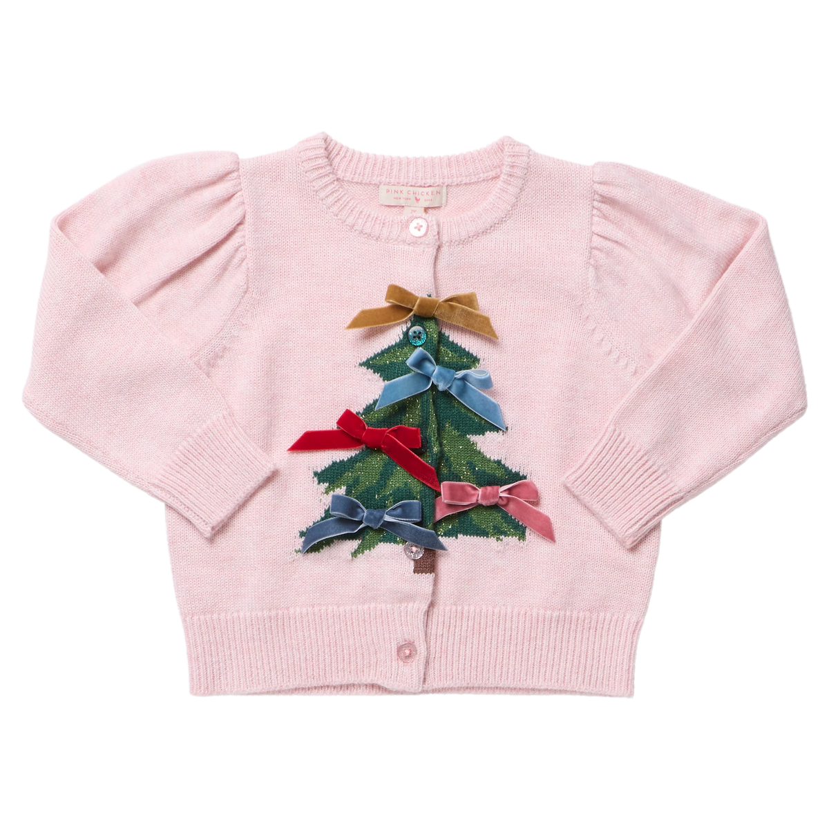 Constance Sweater- Tree Bows
