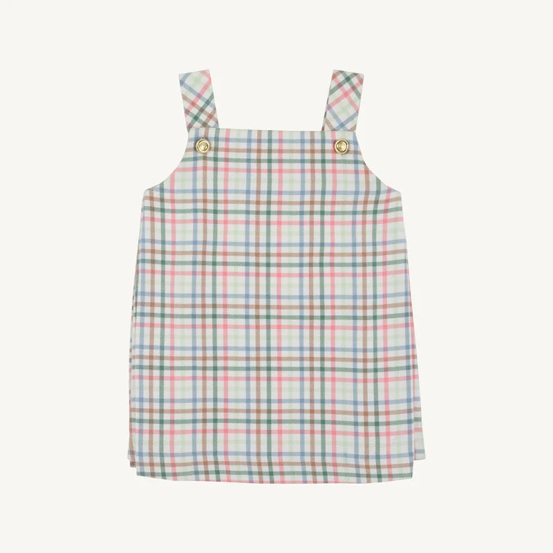 Pleated Ginny Jumper- Manalapan Plaid