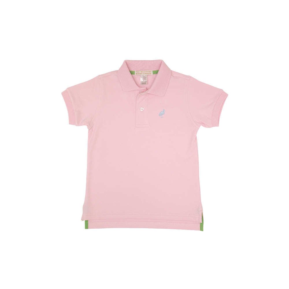Prim & Proper Polo - Palm Beach Pink/Buckhead Blue