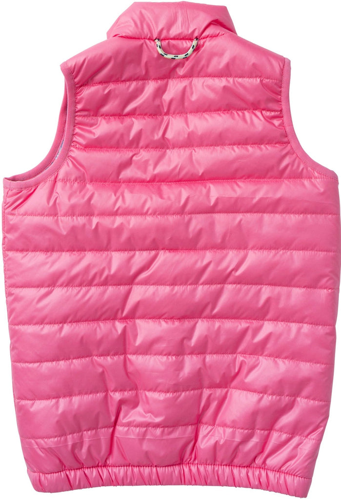 Puffer Vest Pink Cosmos