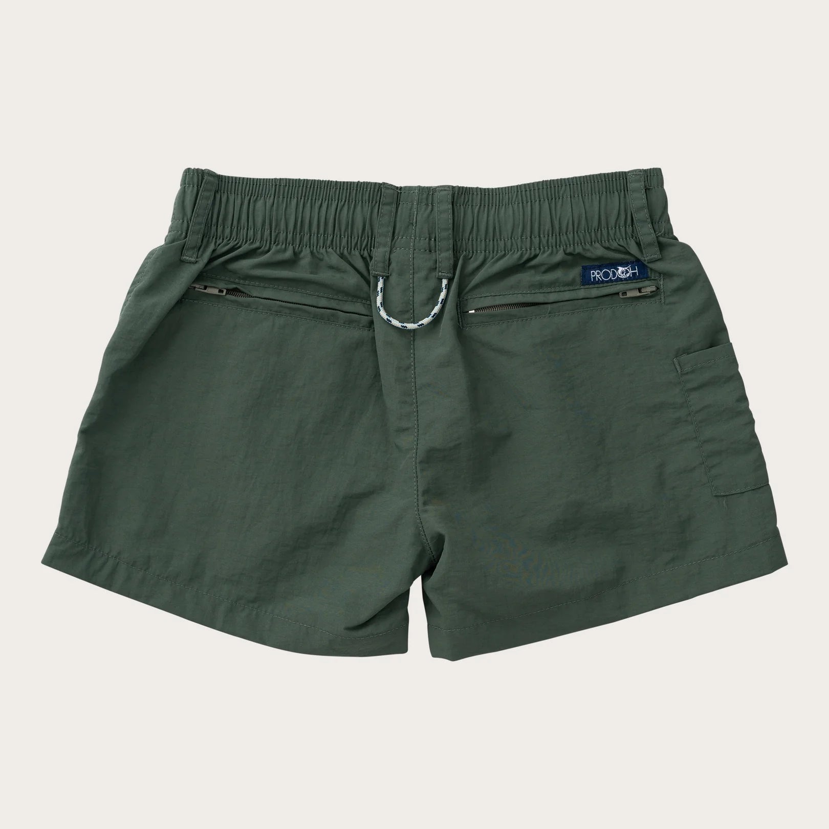 Boys' Outrigger Performance Short in Camping Green