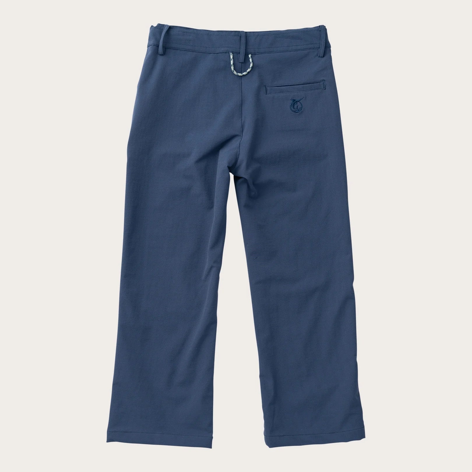 Boys' Pro Performance Angler Pant in Navy Blue Peony